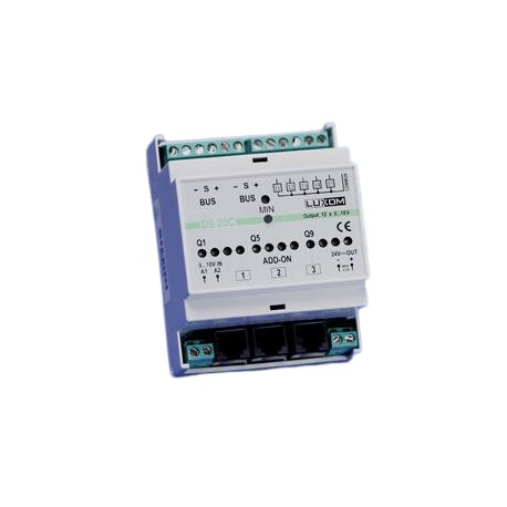 Dimmer + relay controller 0-10V