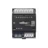 Velbus 4-kanaals relaismodule met spanningsuitgangen din rail