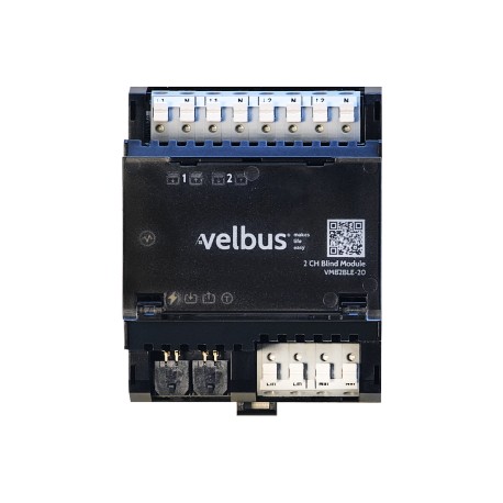 Velbus VMB2BLE-20 2-channel blind control module
