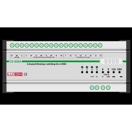 Luxom DS808A 4 Channel Lightning Dimmer Pack