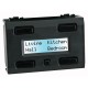 Velbus LCD command module with 8 functions, black