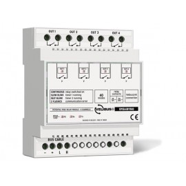 Velbus 4-channel relay module with potential-free contacts for din rail