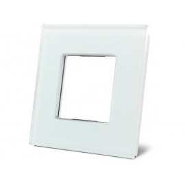 Velbus Glass cover plate for bticino® livinglight (white)